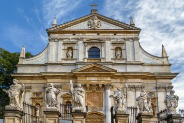 Aziz Peter ve Paul Kilisesi, Polonya 'nın başkenti Krakow' da bulunan bir Roma Katolik Barok kilisesidir. 1597 ve 1619 yılları arasında inşa edildi.