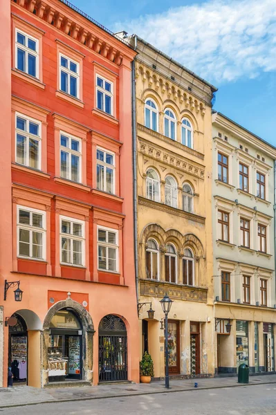 Grodzka Ulice Historickými Domy Krakově Staré Město Polsko — Stock fotografie