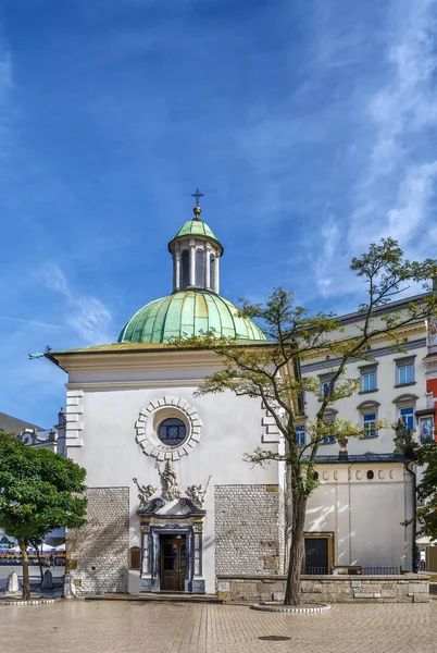 Kerk Van Adalbert Kerk Van Wojciech Een Van Oudste Stenen — Stockfoto