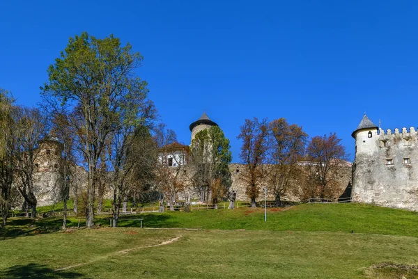 Stara Lubovna城はスロバキアの北部にある13世紀の城です — ストック写真