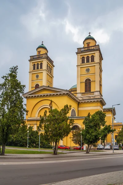 Cattedrale Basilica San Giovanni Apostolo Chiamata Anche Cattedrale Eger Edificio — Foto Stock