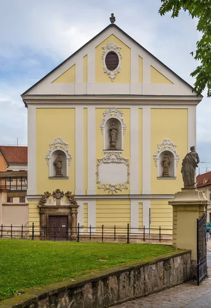 Dobo Istvan Gimnazium Eger Maďarsko Budova Byla Postavena Jezuity Roce — Stock fotografie