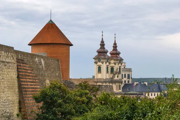 Veduta Della Chiesa Sant Antonio Della Fortezza Eger Ungheria — Foto Stock