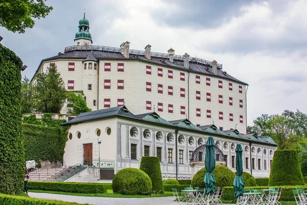 Ambras Castle Renaissance Castle Palace Located Hills Innsbruck Austria — Stock Photo, Image