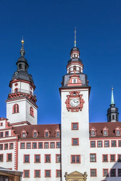 Antiguo Ayuntamiento Altes Rathaus Fue Construido Finales Del Siglo Chemnitz — Foto de Stock