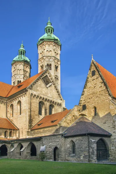Naumburg Cathedral Holy Apostles Peter Paul Naumburger Dom Uma Antiga — Fotografia de Stock