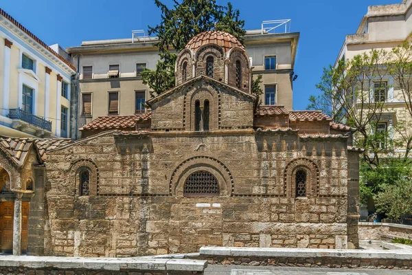 Chiesa Panaghia Kapnikarea Una Chiesa Greco Ortodossa Una Delle Più — Foto Stock