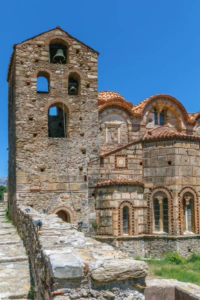 Metropoli Ortodossa Saint Dimitrios Presso Sito Archeologico Mystras Grecia — Foto Stock