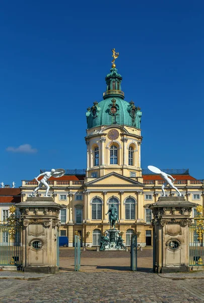 Charlottenburg Palace Największy Pałac Berlinie Jedyna Zachowana Rezydencja Królewska Mieście — Zdjęcie stockowe