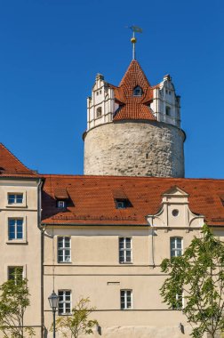 Almanya 'da Bernburg Kalesi' nde kule