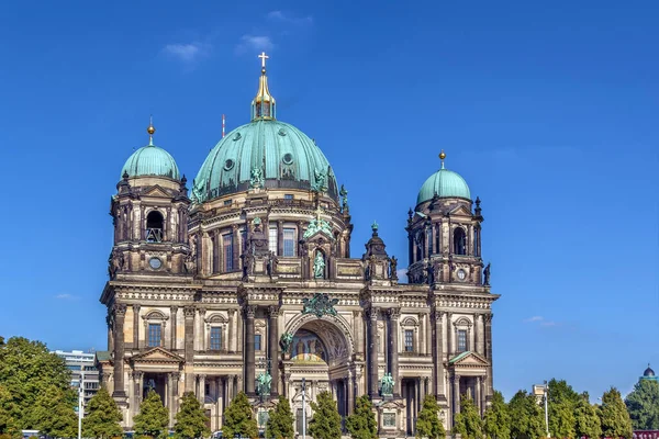 Berlin Katedrali Berliner Dom Almanya Nın Başkenti Berlin Bulunan Evanjelik — Stok fotoğraf