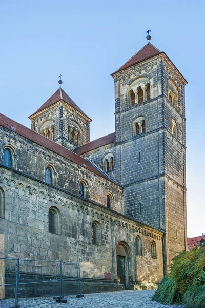 Antigua Iglesia Colegiata San Servacio Quedlinburg Ahora Una Iglesia Luterana —  Fotos de Stock