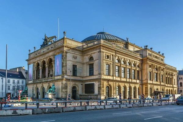 Den Kungliga Danska Teatern Ligger Kongens Nytorv Köpenhamn Från 1874 — Stockfoto