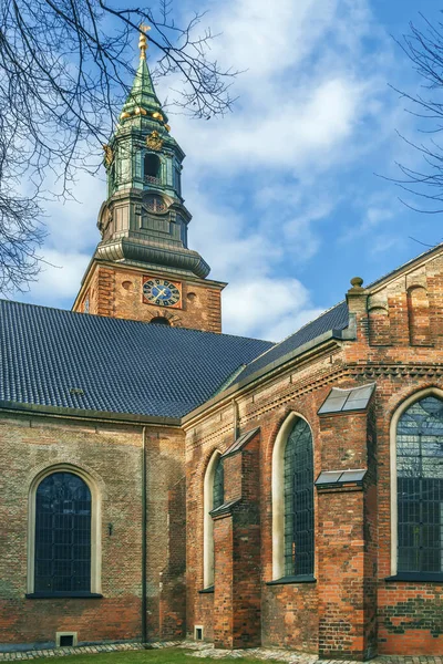 Die Peterskirche Ist Die Pfarrkirche Der Deutschsprachigen Gemeinde Kopenhagen Dänemark — Stockfoto