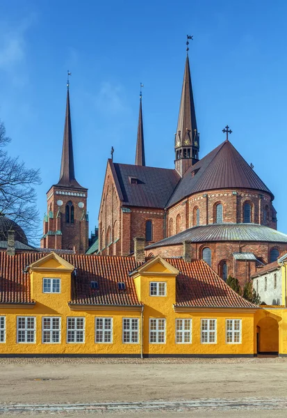 Cathédrale Roskilde Est Une Cathédrale Église Luthérienne Danemark — Photo