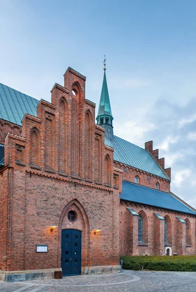 Die Olaf Kirche Ist Die Domkirche Von Helsingor Dänemark — Stockfoto