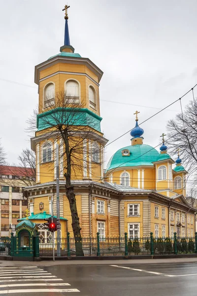 Chiesa Ortodossa Annunciazione Santa Vergine Riga Anno 1818 Lettonia — Foto Stock