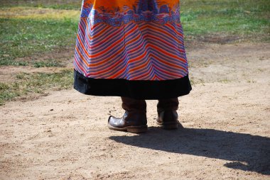 Budist geleneği Çizmeli bacaklar