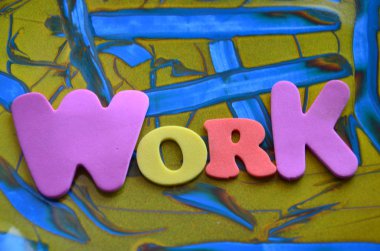 Soyut çalışmalarına Word