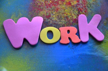 Soyut çalışmalarına Word