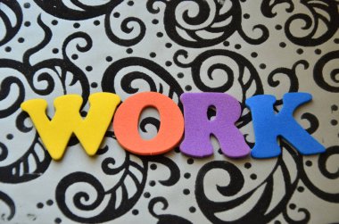 Soyut çalışmalarına Word