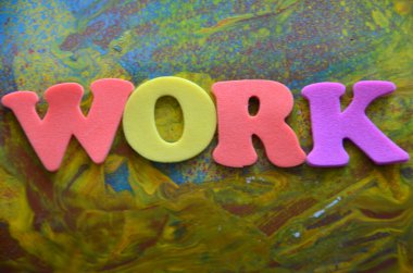 Soyut çalışmalarına Word