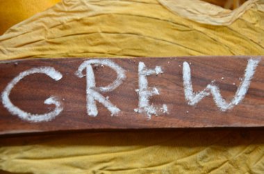 bir soyut ekipte kelime 