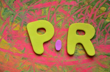 soyut üzerinde kelime pr