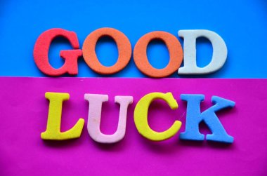 bir soyut kelime iyi şanslar