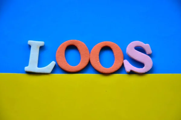 Word loos ona  abstract — Stock Photo, Image