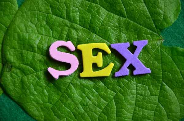 Word sex on a  abstract — Stock Photo, Image