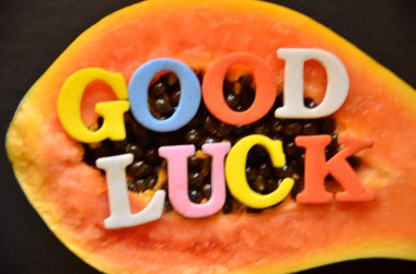 bir soyut kelime iyi şanslar 