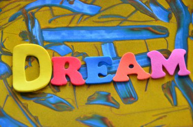 bir soyut rüyanda kelime