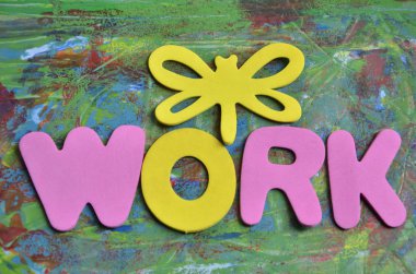 bir soyut çalışmalarına kelime