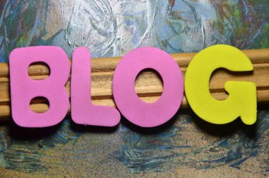 bir soyut kelime blogda