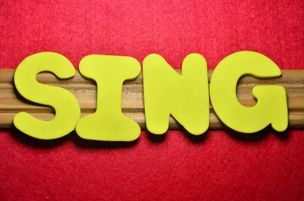 kelime şarkı bir soyut