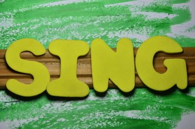 kelime şarkı bir soyut