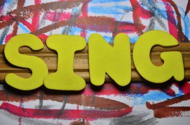 kelime şarkı bir soyut