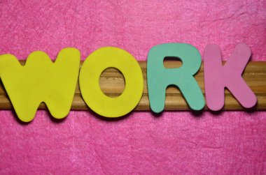 bir soyut kelime çalışmaları  