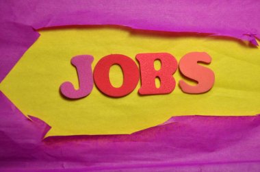 renkli bir arka plan üzerinde kelime işleri