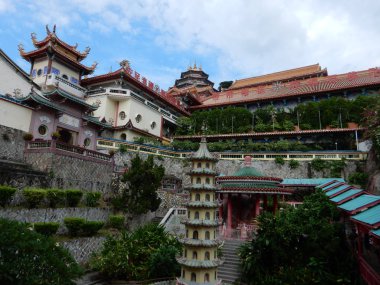 Penang Adası üzerinde Çince Tapınağı