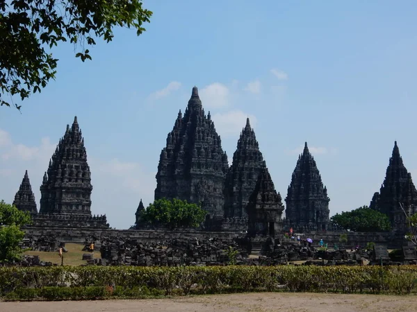 Yogyakarta yakınındaki Prambanan Tapınağı