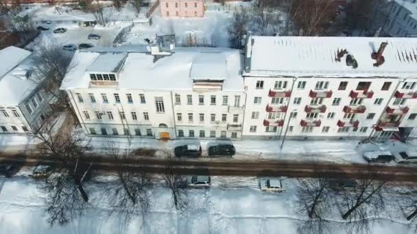 Yaroslavl centro histórico da cidade — Vídeo de Stock