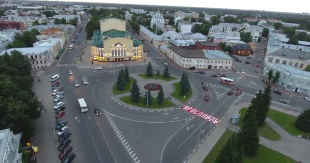 The city of Yaroslavl — Stock Video