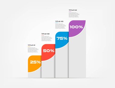 Modern infographics öğe şablonu. Vektör çizim. iş akışı düzeni, diyagram, banner, web tasarım ve tanıtım için kullanılabilir