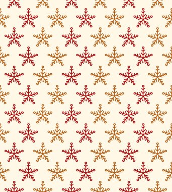 Noel desen el ile kar taneleri çizilmiş. Vektör.