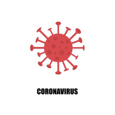 Coronavirüs salgını - yeni bir hastalık COVID-19. Vektör illüstrasyonu