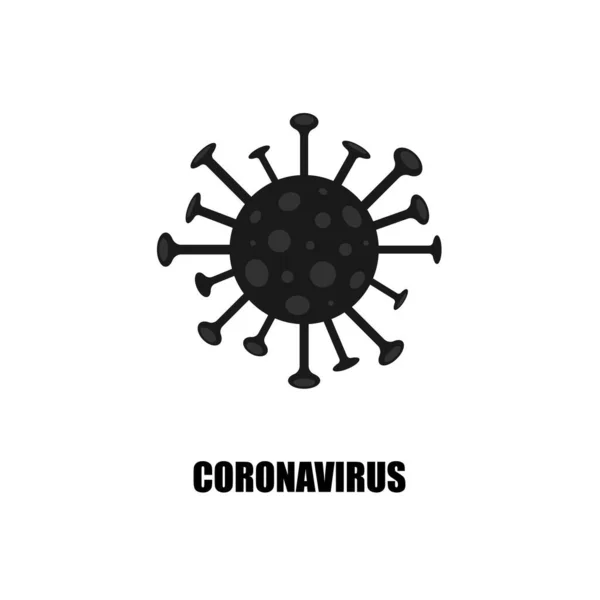 Epidemia Coronavirus Nueva Enfermedad Covid Ilustración Vectorial — Vector de stock