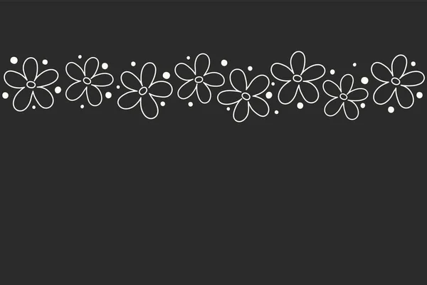 Layout Banner Com Flores Bonitos Dia Das Mães Dia Das — Vetor de Stock