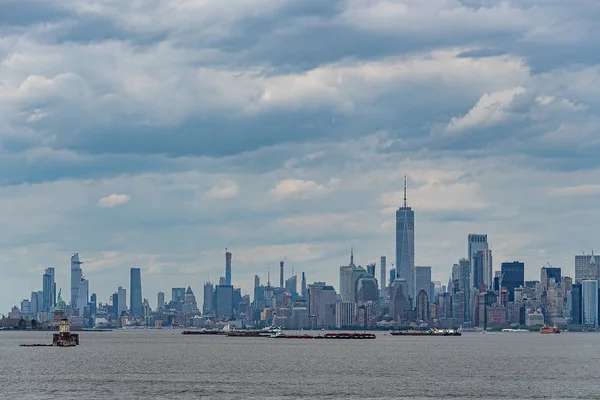 Nueva York y la Estatua de la Libertad — Foto de Stock